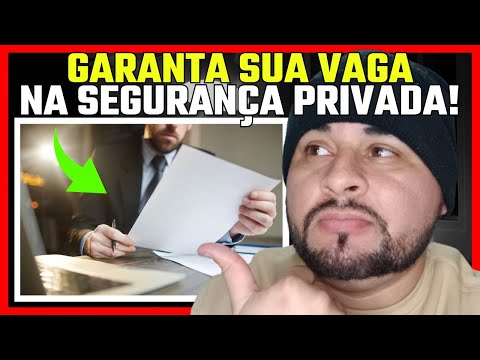 Miniatura do vídeo: MILHÕES de Vagas Na SEGURANÇA PRIVADA!