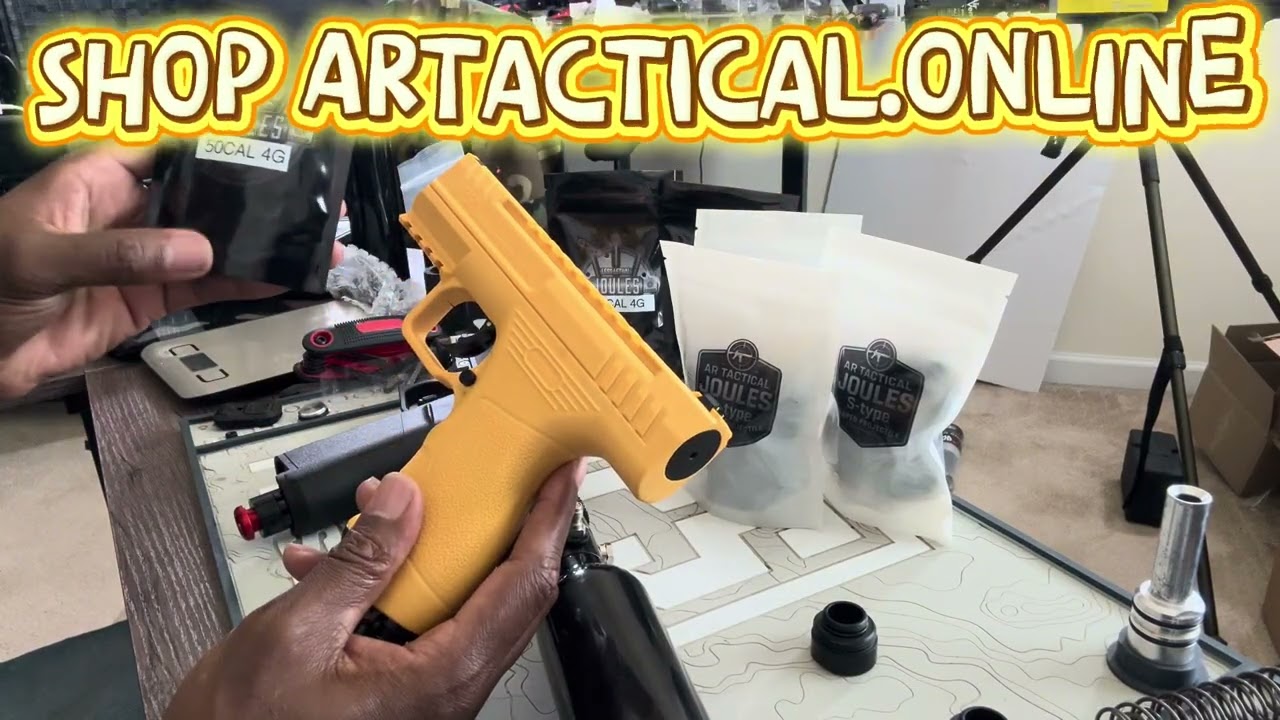 “NEW .50 Cal JOULES + S-Type 6g ,POWER Mods! 💥 Busting Walls with AR Tactical