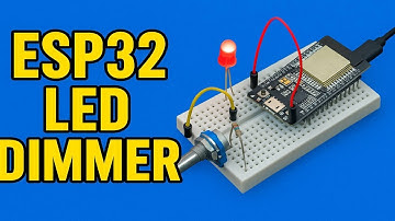 ESP32 + LED Brightness Control | Complete Code & Demo #esp32 #ai