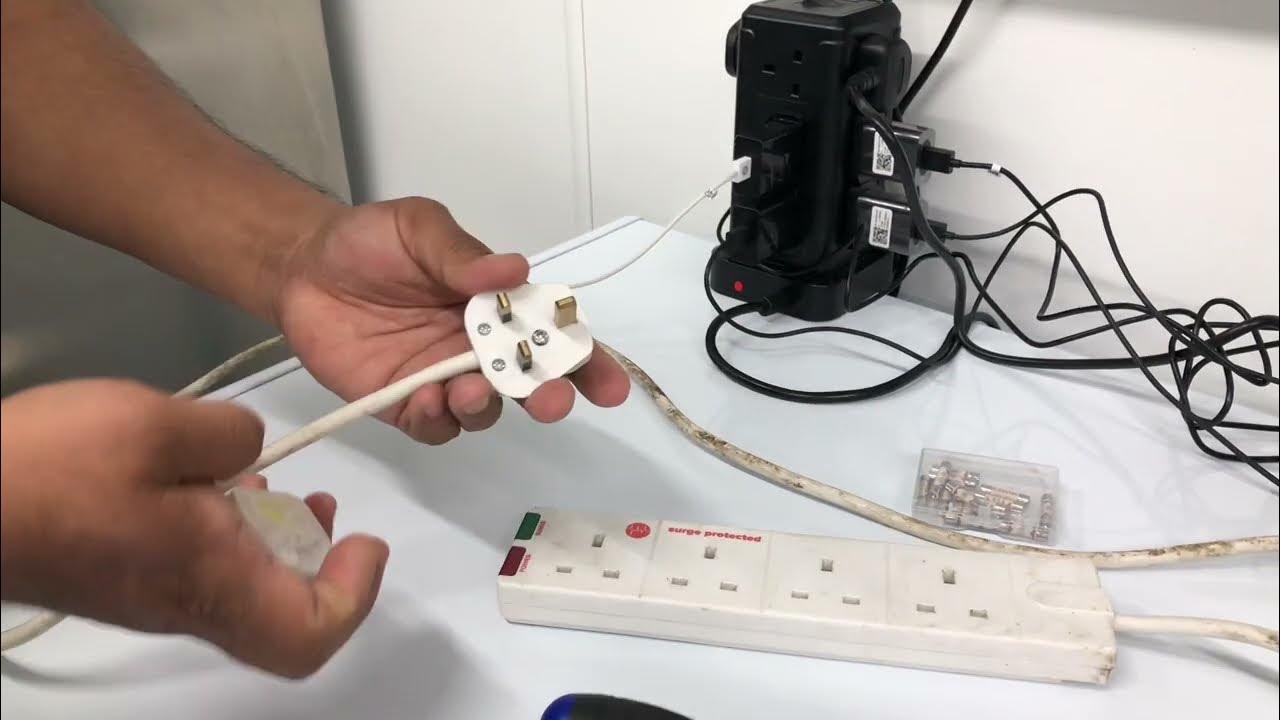 how to repair extension cord YouTube