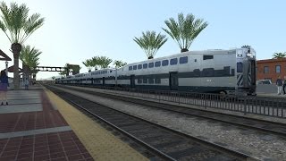 Train Simulator 2015 HD: Metrolink Train 607 Bombardier BiLevel Cab Ride Oceanside - Union Station screenshot 2