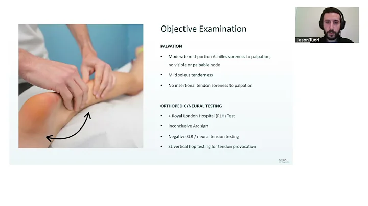 Achilles Tendinopathy Special Tests | Jason Tuori | Achilles Tendinopathy Case Study
