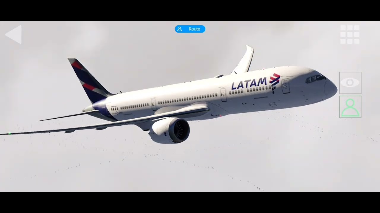 [Aerofly FS Global] São Paulo para Santiago, B787-9!