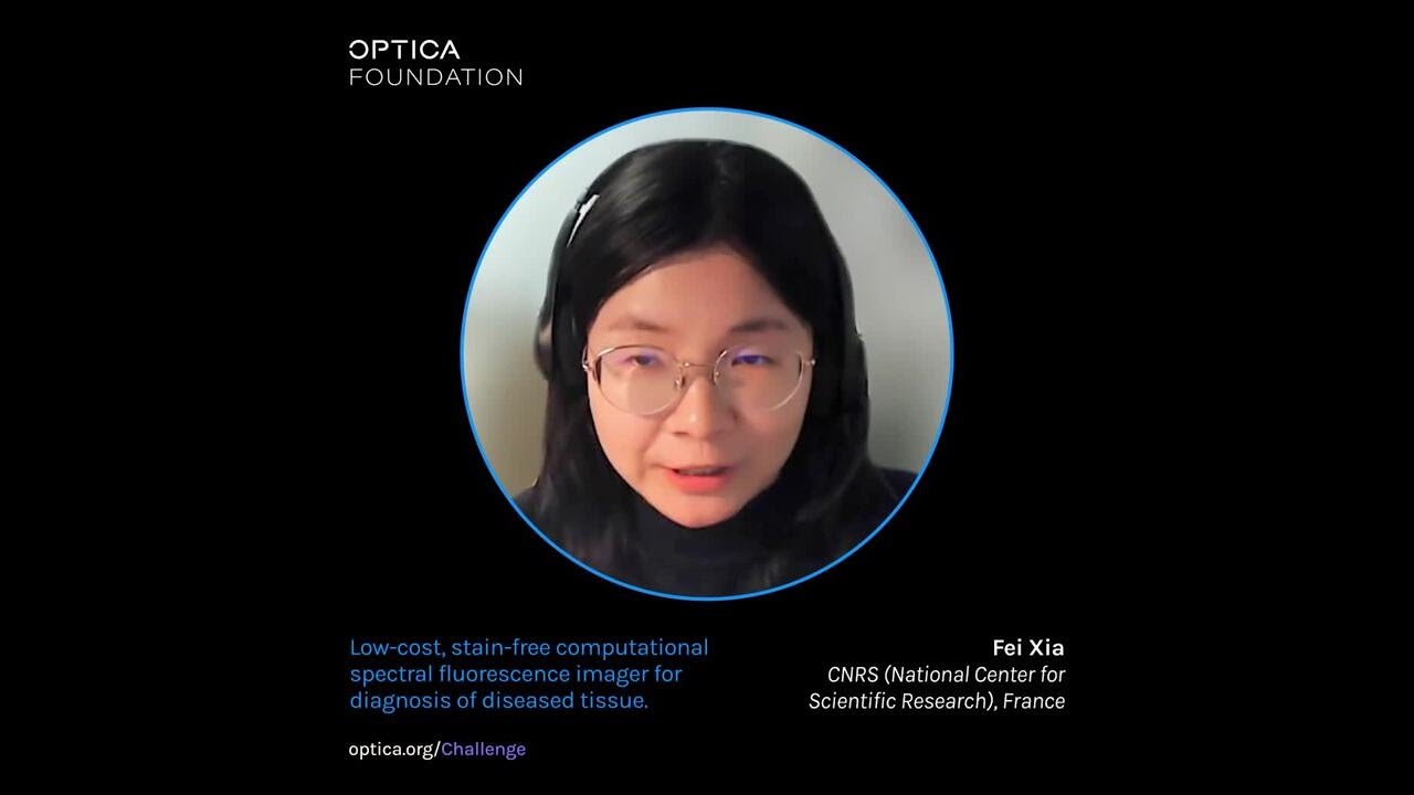 Optica Challenge Winner - Fei Xia