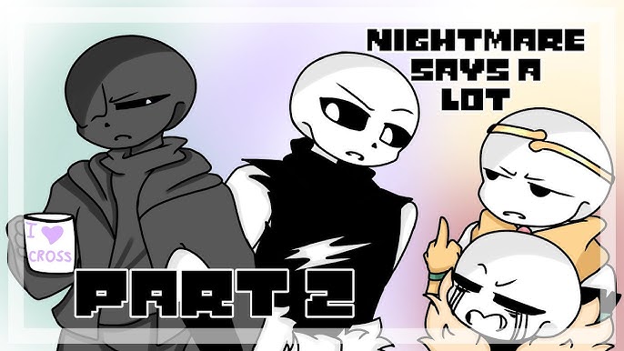 Nightmare sans from underverse : r/Undertale