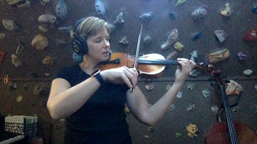 Violin Tutorial A major and F# minor 2 8ves