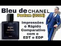 NOVO BLEU DE CHANEL PARFUM 2018. Impressões e rápido comparativo com o EDT e EDP.