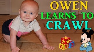 crawling at only 7 months old