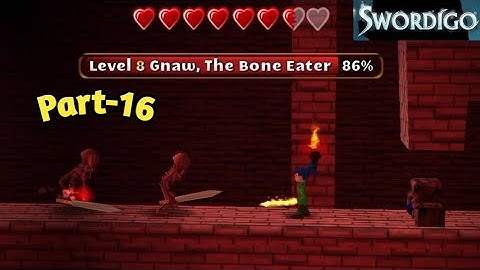 SWORDIGO - Hero VS Bone Eater Fight / Part-16 Walkthrough Gameplay @krishnathecreato