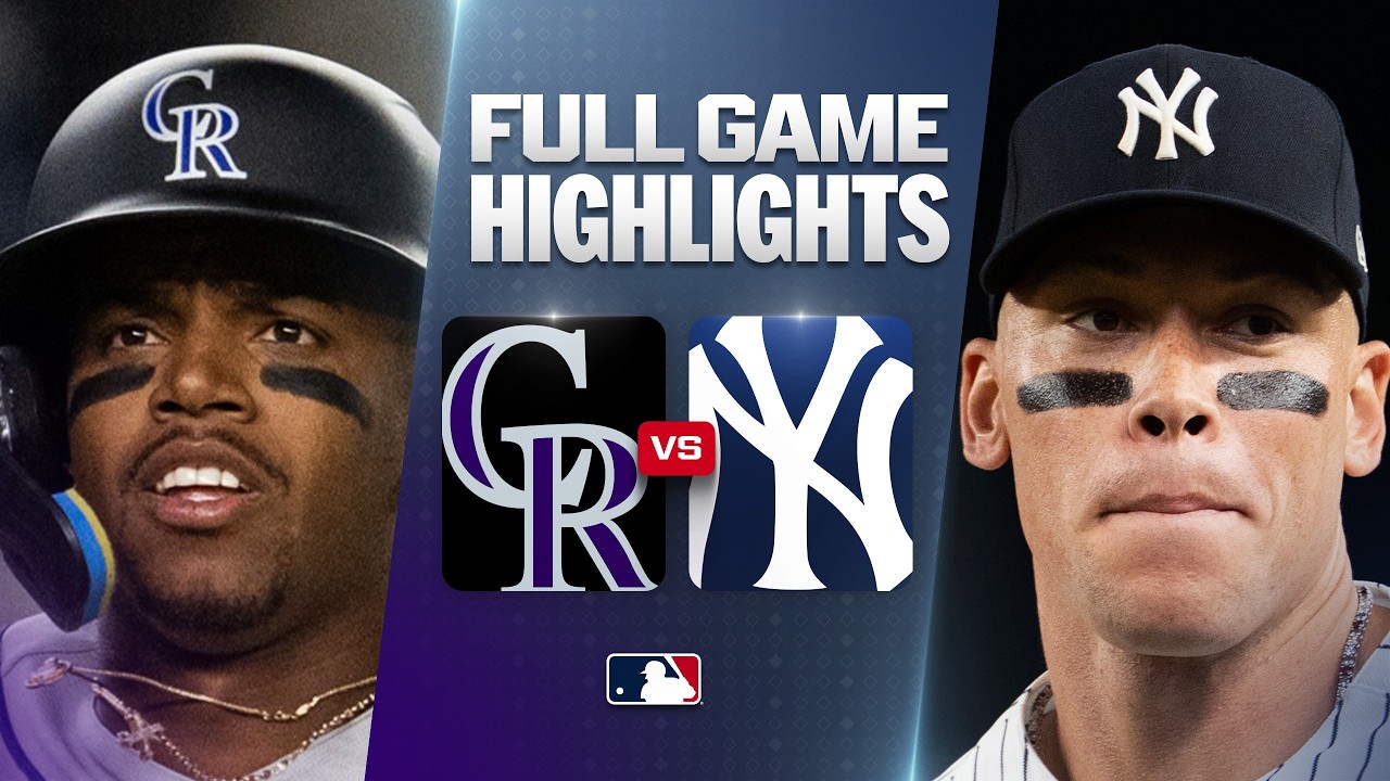 [MLB] 콜로라도 로키스 3 : 5 뉴욕 양키스 경기 결과·하이라이트