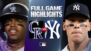 ROCKIES vs. YANKEES: Official Full Game Highlights (September 8) | 2026 MLB Season