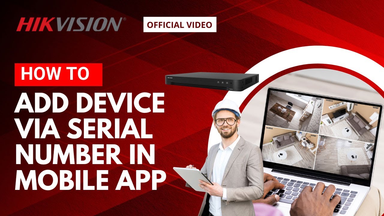 How to add device via Serial Number in HikPartner Pro App - YouTube