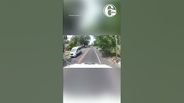 Shocking dashcam shows moment dump truck smashes into New Jersey home