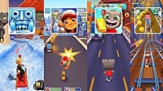 SUBWAY SURFERS 🆚 TALKING TOM GOLD RUN 🆚 TEMPLE RUN 🆚 TEMPLE RUN 2EPIC CHASE! screenshot 4