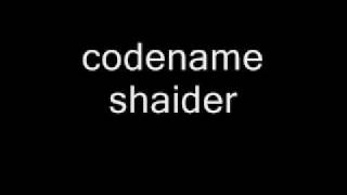 codename shaider