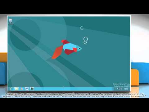 How to resize the Windows® 8 taskbar