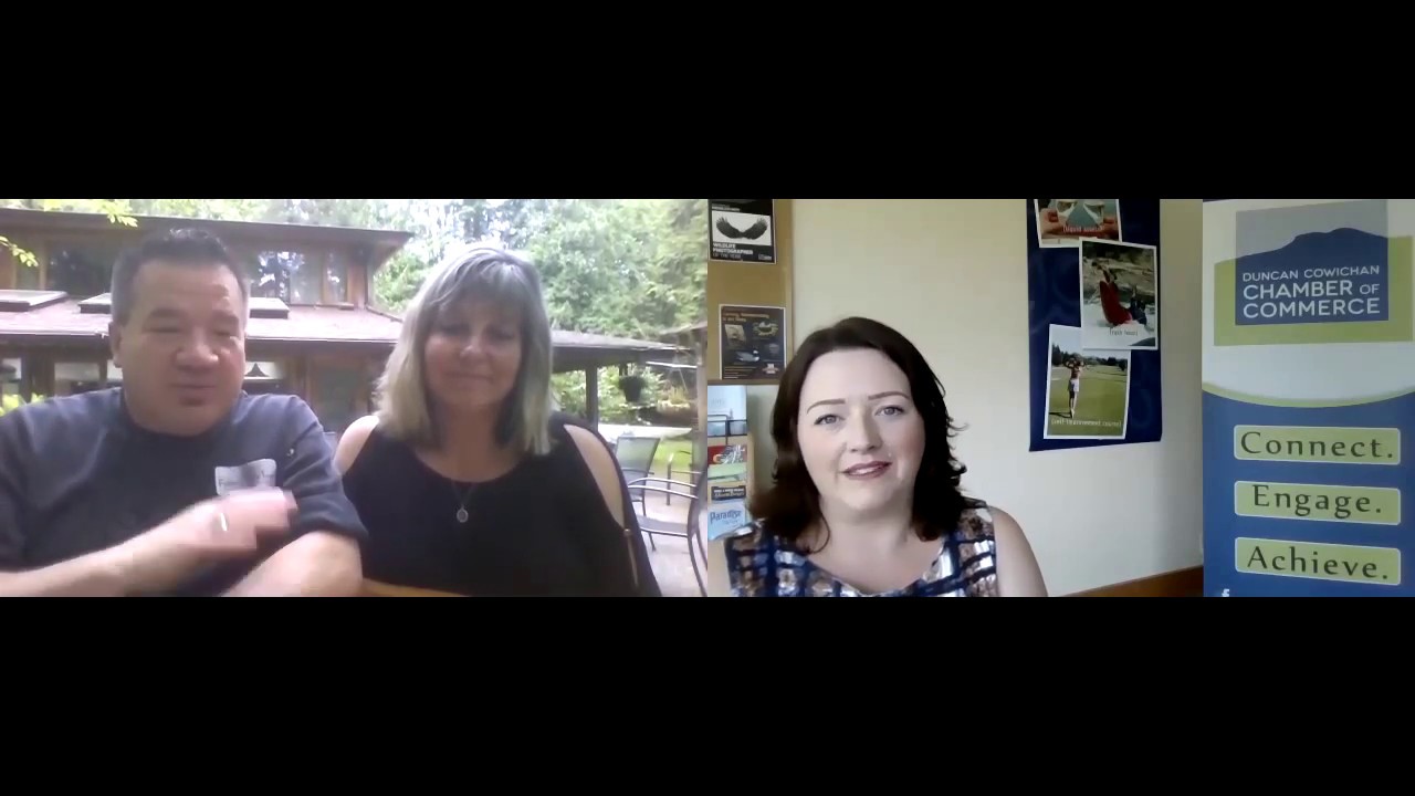 Duncan Cowichan Chamber | Biz Banter with George Gates & Evelyn Koops from the Farm Table Inn