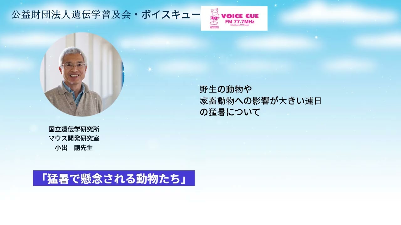 きゅんです！サイエンス ‐ 小出剛先生（2025.8.17）