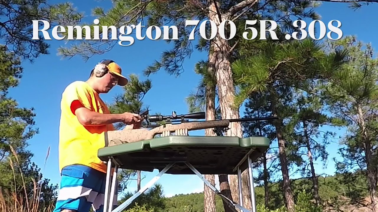 1,000 Yards Remington 700 5R Gen 2 Stainless .308 (M24) - M118LR 7.62x51 NATO