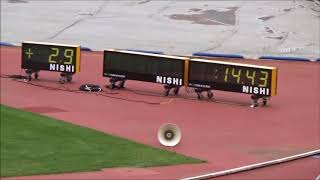 180616 日清カップ茨城大会 5年男子100m予選