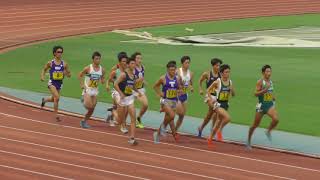 日本インカレ 男子 1500m 予選1-3組 20180906