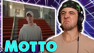 NF Reaction - Motto | He taking shots at the whole industry