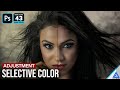 Selective Color - Adjustment - Photoshop Basic 2020 in Hindi