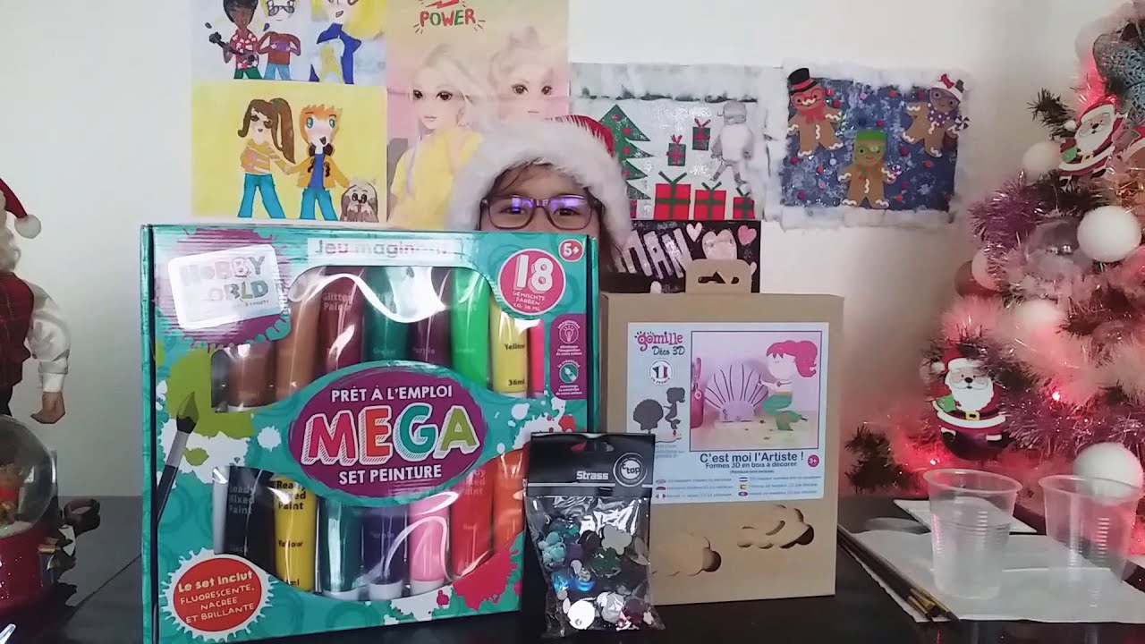 Collection gomille deco 3D petite sirène