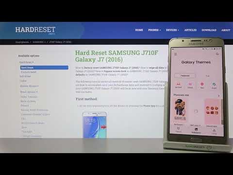 SAMSUNG Galaxy J7 2016 | Темы интерфейса на SAMSUNG Galaxy J7 2016