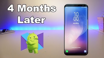 Samsung Galaxy S8 - 4 Months Later! Navigation Bar Update