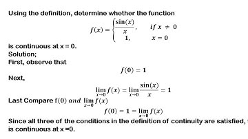 How to plot piecewise function on Matlab l Continuity Test l Matlab