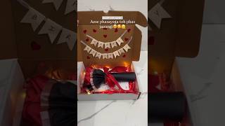 handmade hamper box for birthday gift #aesthetic #love #gift #diy #art #birthday #handmade #hampers