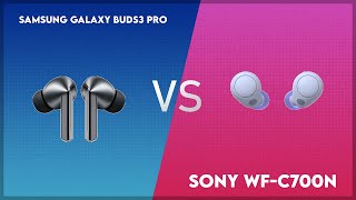 Samsung Galaxy Buds3 Pro vs Sony WF-C700N Comparison