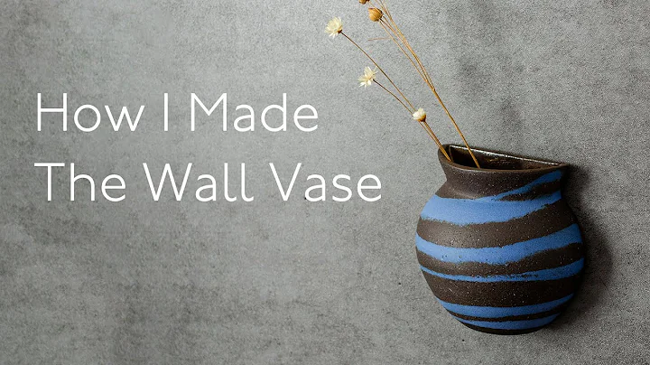 Making Neriage Wall Vase | Studio Pottery Entire Process