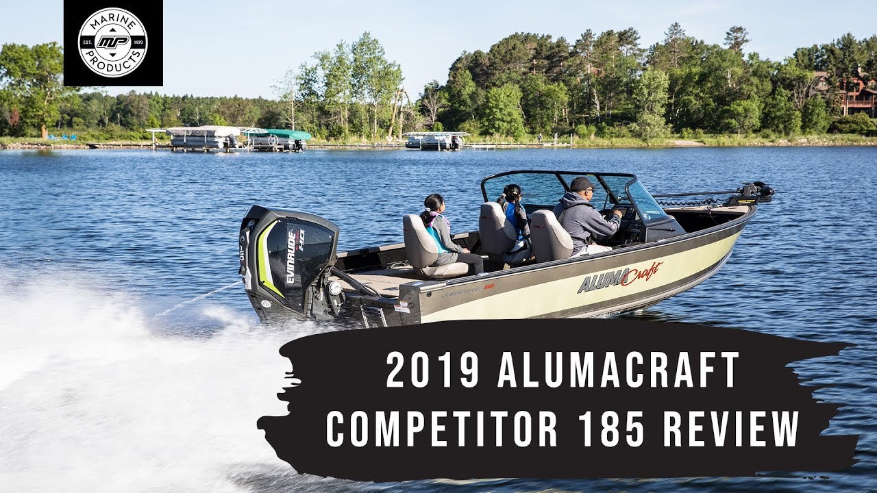 2019 Alumacraft Competitor 185 On Water Test & Review YouTube