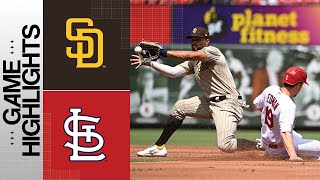 Padres vs. Cardinals Game Highlights (8\/30\/23) | MLB Highlights