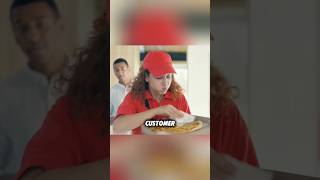 Delivery Girl Eats Customer’s Pizza… Then THIS Happens 😱 | Crazy Twist Story #shortsfeed #shorts