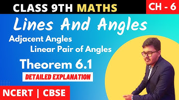 Adjacent Angles to Theorem 6.1- Lines And Angles | ZSC #class9maths #linesandangles