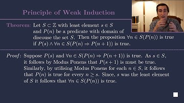 Principle of Weak Induction