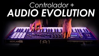 Miniatura de vídeo de "TECLADO CONTROLADOR + AUDIO EVOLUTION, vale a pena?"