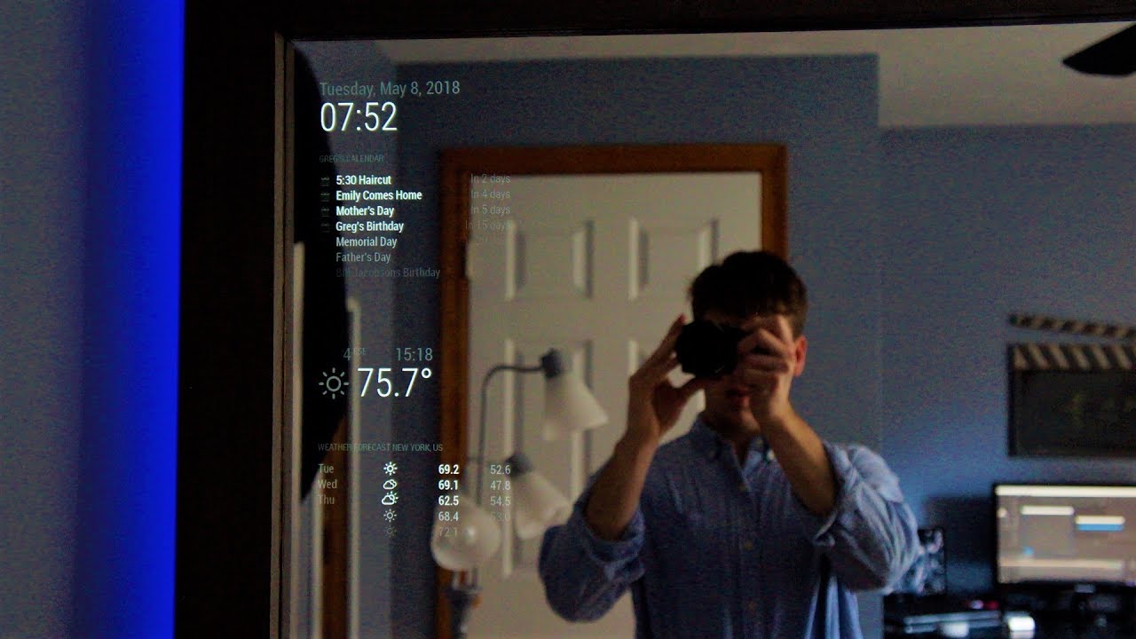 Update New ALEXA Smart Mirror (New Build)