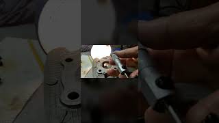 Suzuki DRZ125 Guide hone and Valve Job