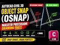 AutoCAD Civil 3D Object Snap (OSNAP) Tutorial — Master Precision Drawing FAST