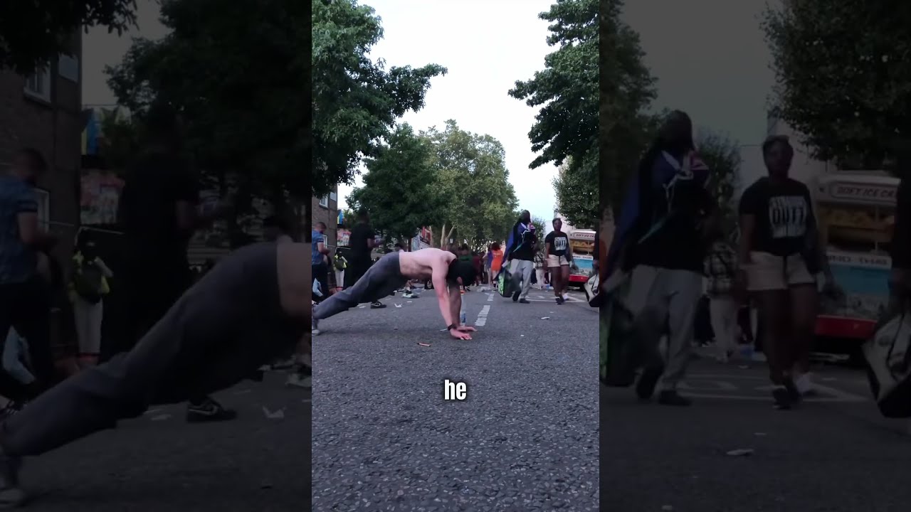 The Push-up Social Experiment (@masked_mediator)