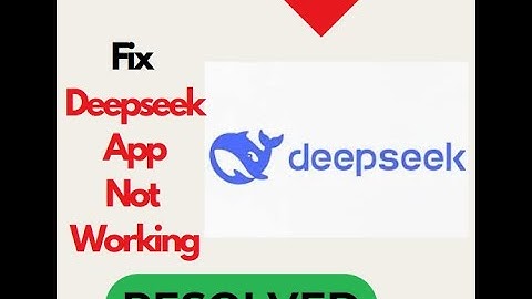 Fix DeepSeek App Not Working or Not Opening on Android Easy Solutions! #troubleshooting #techsupport
