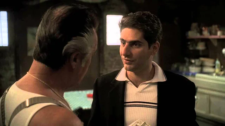 The Sopranos - Christopher comes with a short bag ...