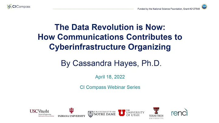 Webinar: The Data Revolution is Now featuring Cass...