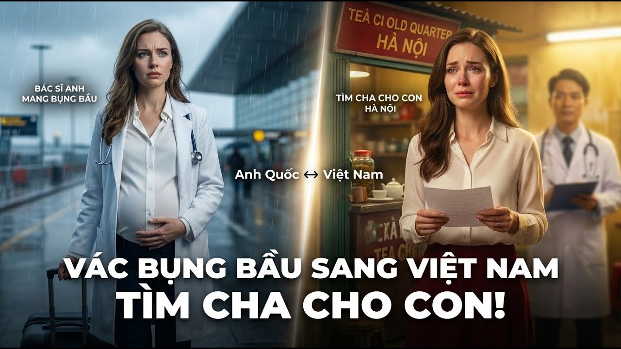 Bác Sĩ Anh Quốc Vác Bụng Bầu Về Việt Nam Tìm Cha Cho Con Và Cái Kết!