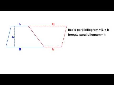 Oppervlakte trapezium