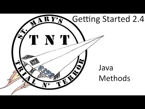 FTC Getting Started 2.4: Java Methods